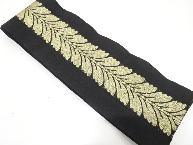 独鈷藤模様織り出し　単半幅帯